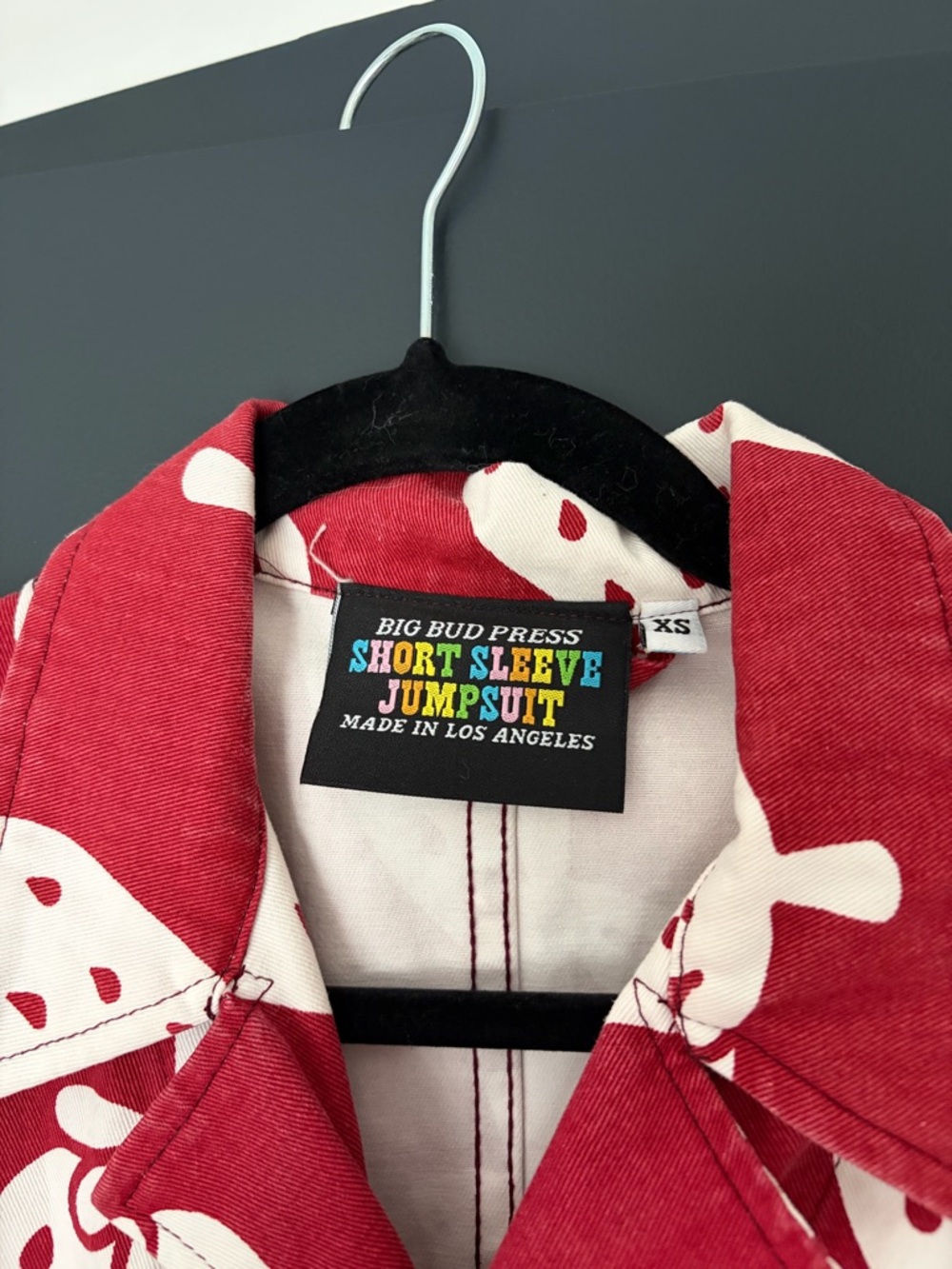 Big Bud Press strawberry/strawbaby jumpsuit - Picture 2 of 7